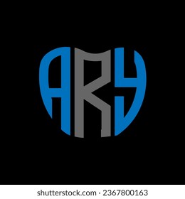 ARY Brief Logo kreatives Design. Ära einzigartiges Design.
