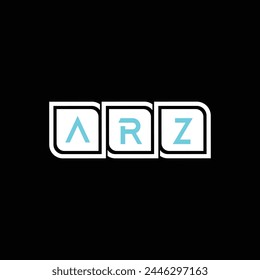ARZ Letter Initial Logo Design Template Vector Illustration