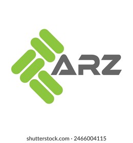 Diseño de Vector del logotipo de la letra de ARZ, logotipo simple y moderno de ARZ. Diseño de alfabeto de lujo ARZ