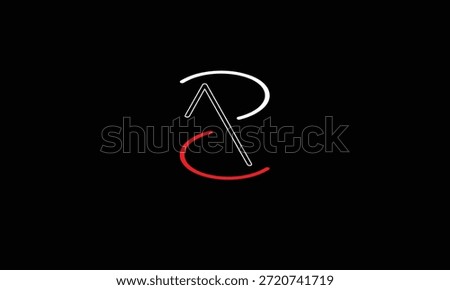 AS, SA ABSTRACT LETTER LOGO MONOGRAM