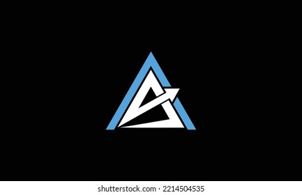 AS, SA Alphabets Letters Logo Monogram