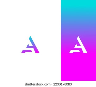 AS, Letra SA Plantilla vectorial de logotipo Símbolo abstracto de monograma . Usable para el deporte de negocios, la tecnología, la moda, el logotipo digital y creativo futuro