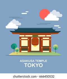 浅草寺 イラスト Hd Stock Images Shutterstock