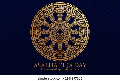 Asalha puja buddha’s first sermon after the lord buddha obtained enlightenment the first turning dhamma wheel dhammacakkappavattana Sutta.