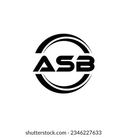 ASB Logo Design, Inspiration for a Unique Identity. Modern Elegance and Creative Design. Watermark Your Success with the Striking this Logo.