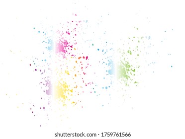 Asbtract background design. Colorful Website Landing Page. Template for apps. Modern geometric. Vector illustration.