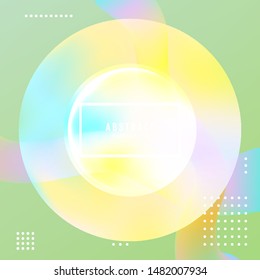 Asbtract background design. Future Nature geometric patterns.