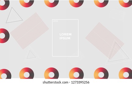 Asbtract background design. Landing page template. Eps10 vector. 