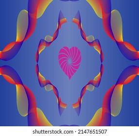 Asbtract background design. Landing page template. Eps10 vector.