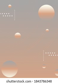 Asbtract background design. Soft Fluid Gradient Background