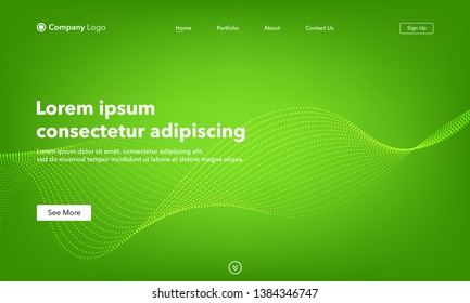 Asbtract background website Landing Page. Template for websites, or apps. Modern design. Abstract vector style.