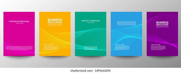 Asbtract background website Landing Page. Template for websites, or apps. Modern design. Abstract vector style.