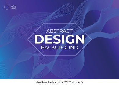 Asbtract background website Landing Page. Template for websites, or apps. Modern design. Abstract vector style. With wafe blend 