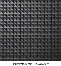 Asbtract black pyramid background texture