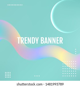 Asbtract Blue background design. Blue dynamic shapes composition.