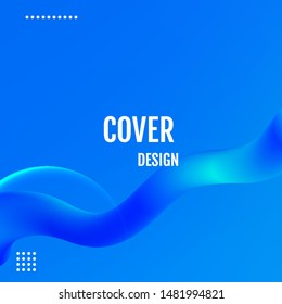 Asbtract Blue background design. Blue geometric background.