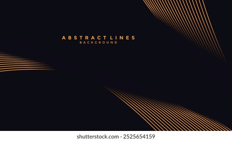 Abstrair linhas fundo amarelo preto.