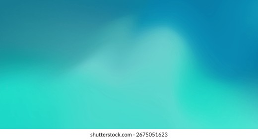 Abstracto suave degradado azul y verde. Increíble diseño de Fondo de pantalla. Ilustración de efecto de malla moderna.