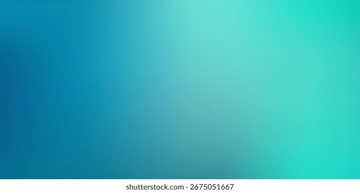 Ziehen Sie einen weichen blauen und grünen Farbverlauf auf.