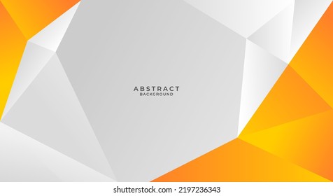 Asbtract white and orange modern background 