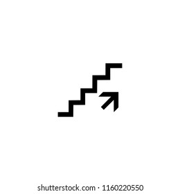 ascending stairs icon