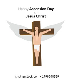 Ascension Day Vector Design Template
