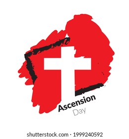 Ascension Day Vector Design Template
