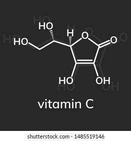 1,457 Vitamin C Structure Images, Stock Photos & Vectors | Shutterstock