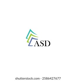 ASD letter logo design on white background. Creative  modern ASD letter logo design. Vector design.
Letters ASD, ASD logo  vector template.