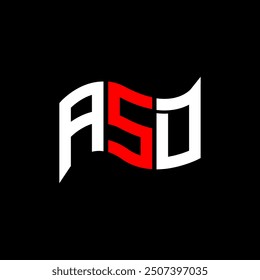 ASD logo design, ASD simple and modern logo. ASD luxurious alphabet design  
