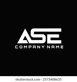 ASE illustration of a black and white background