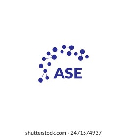 ASE letter logo design on white background. Creative  modern ASE letter logo design. Vector design.
Letters ASE, ASE logo  vector template.