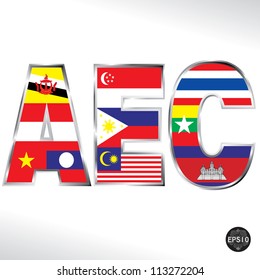 Asean Economic Community, AEC, Vector