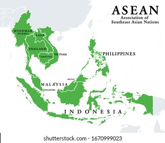 「ASEAN加盟国、インフォグラフィック、地図。10カ国を加えた、東南アジア諸国連合。イラトス。ベクター画像。」のベクター画像素材 ...