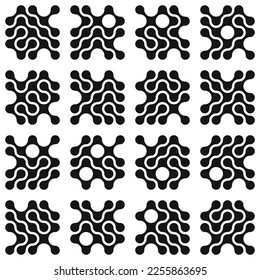 Asemic Glyph writing hieroglyph imitation abstract illustration