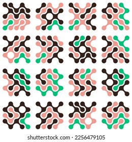 Asemic Glyph writing hieroglyph imitation abstract illustration