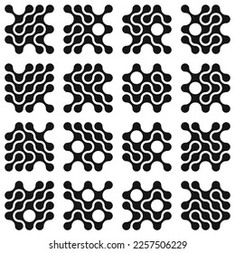 Asemic Glyph writing hieroglyph imitation abstract illustration