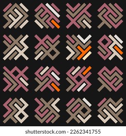 Asemic Glyph writing hieroglyph imitation abstract illustration