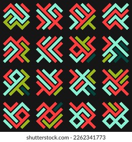 Asemic Glyph writing hieroglyph imitation abstract illustration