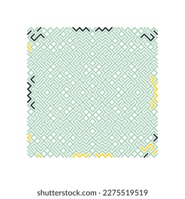 Asemic Glyph writing hieroglyph imitation abstract illustration