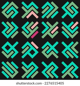 Asemic Glyph writing hieroglyph imitation abstract illustration