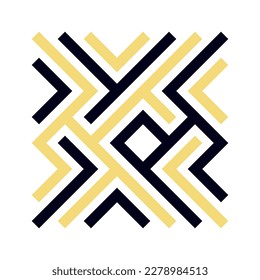 Asemic Glyph writing hieroglyph imitation abstract illustration