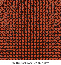 Asemic Glyph writing hieroglyph imitation abstract illustration