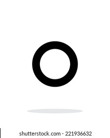 Asexual icon on white background. Vector illustration.