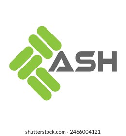 ASH letter logo vector design, ASH simple and modern logo. ASH luxurious alphabet design