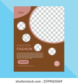 ashion collection invitation template design