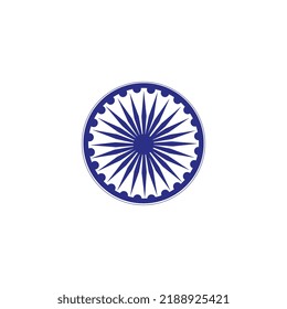 ashok chakra vector illustration vector