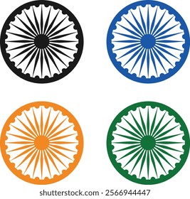 Ashoka Chakra design, Indian flag inspiration