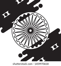 ashoka chakra emblematic icon indian
