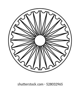 Ashoka Chakra symbol
